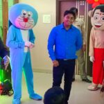 Book doraemon live cartoon character for kids birthday party